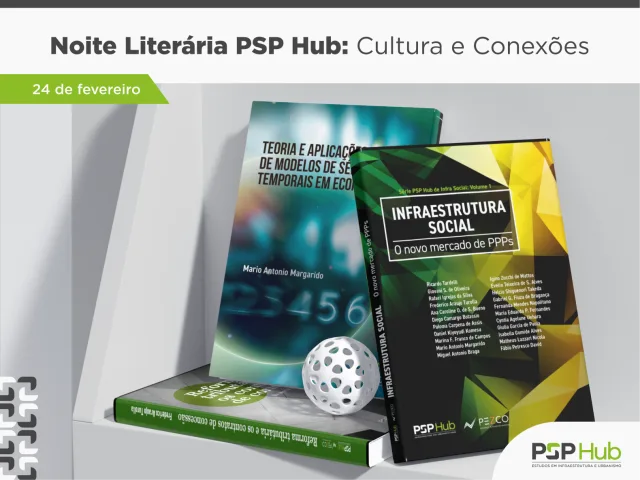 Noite literária PSP Hub: conexões, networking e o futuro da infraestrutura em debate